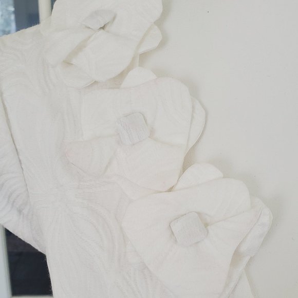 White Tapestry Dress - Picture 4 of 8